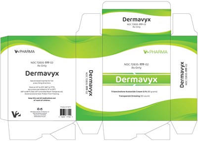Dermavyx Packaging (Dermavyx Carton)